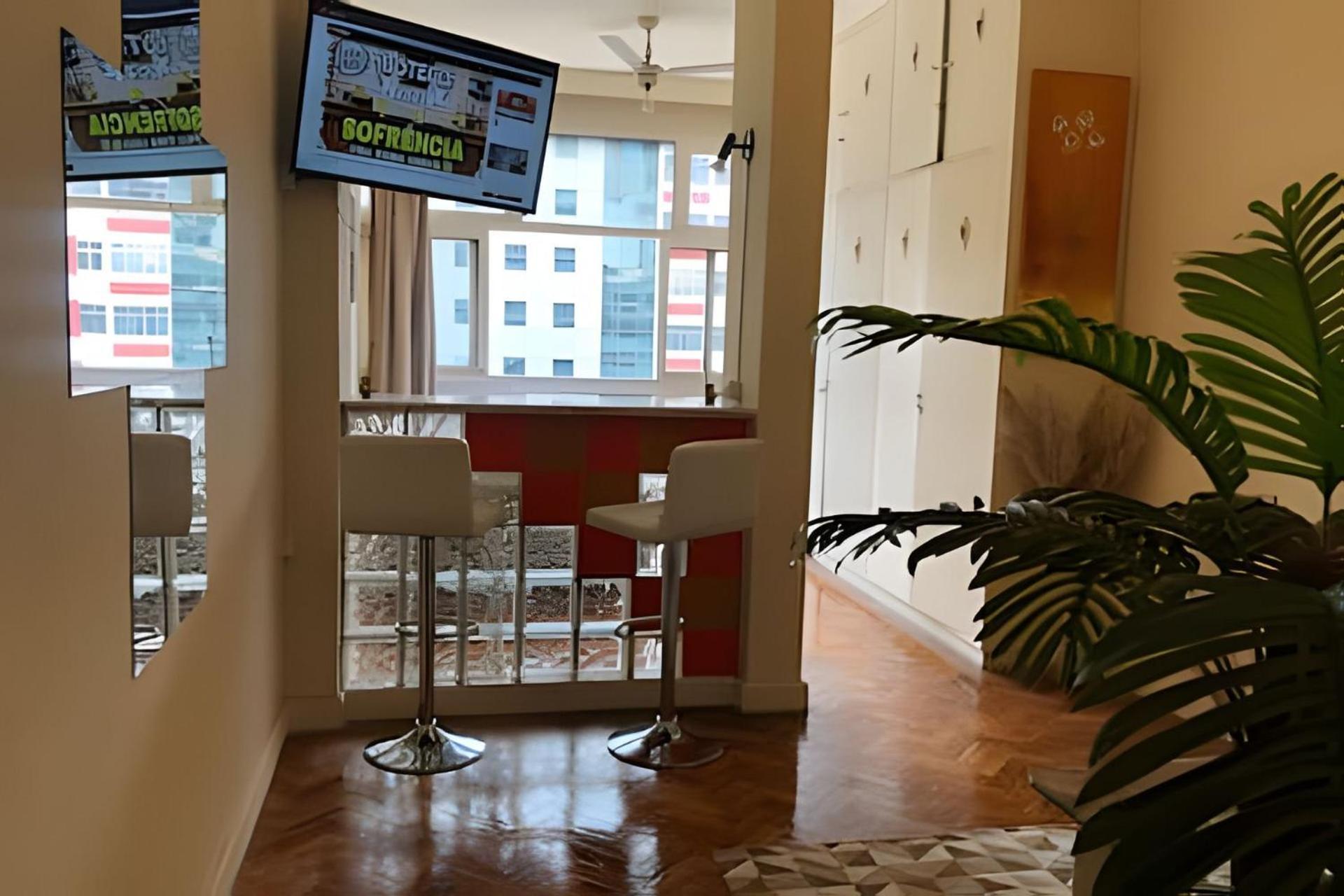 Apartamento Em Copacabana Com Vista Lateral Do Mar Rio de Janeiro Exterior foto